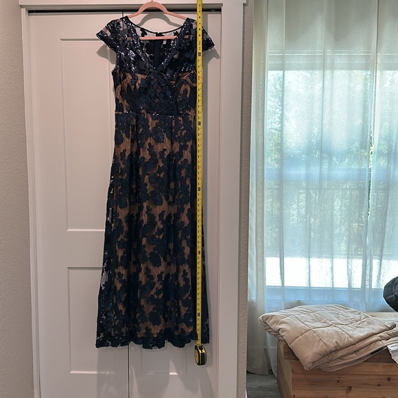 JS collections size 12. Sequins see-through full slip looks like nude! - Picture 6 of 11